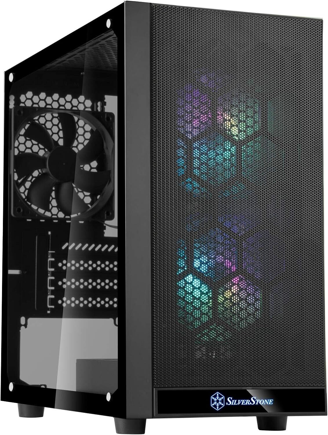 SilverStone Technology PS15 PRO, Compact Micro-ATX Chassis ,Outstanding Cooling