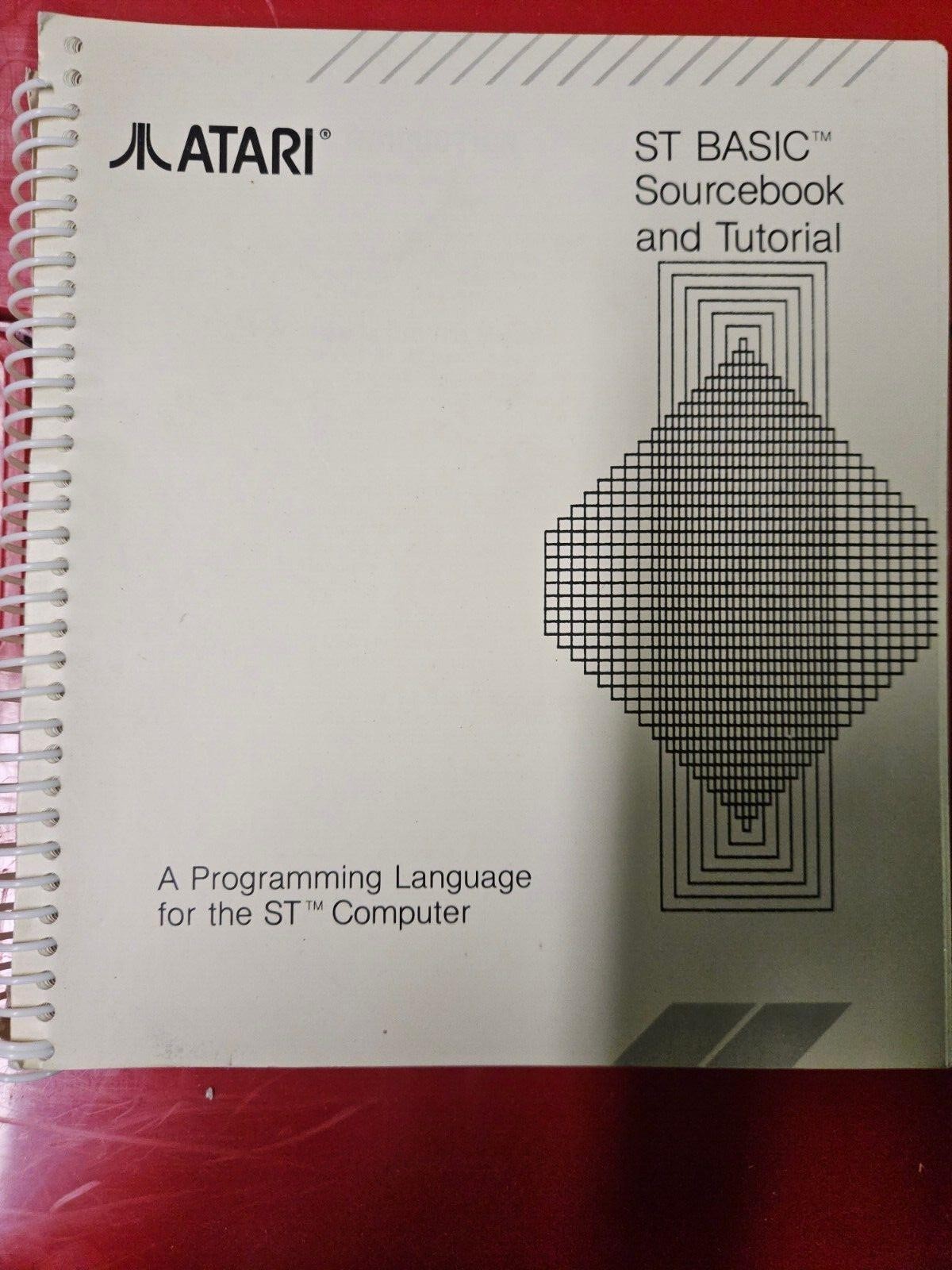 ST BASIC Sourcebook and Tutorial by ATARI