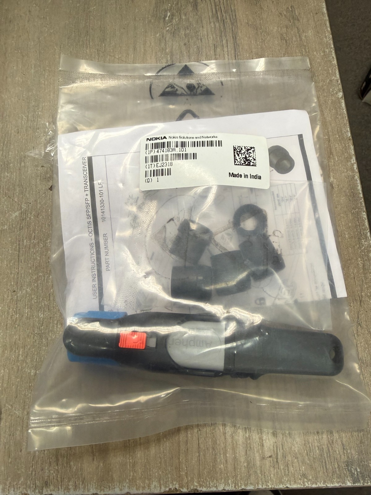 Radiall Nokia OCTIS DC Plug Kit 4742183A.101 BRAND NEW
