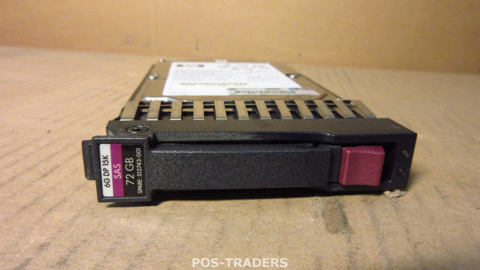 HP 512544-003 EH0072FAWJA 72GB 15K RPM SAS 2.5" HDD FROM DL380 G7 583914-B21
