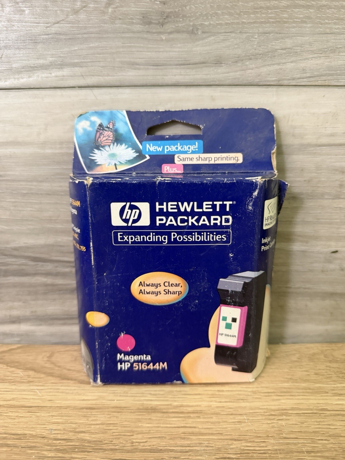 Hewlett Packard HP Ink (1) Magenta 51644M NOS 8/2000