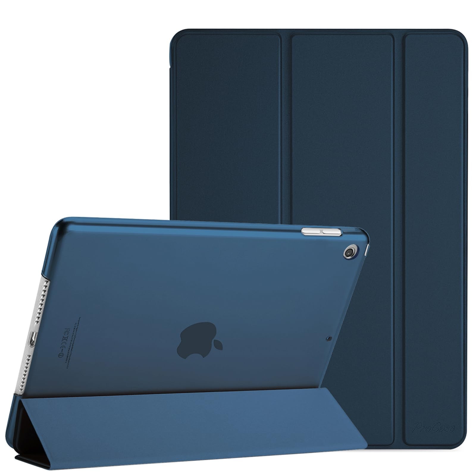 ProCase iPad 9th/8th/7th Generation Case 10.2 Inch - Navy, Slim & Protective