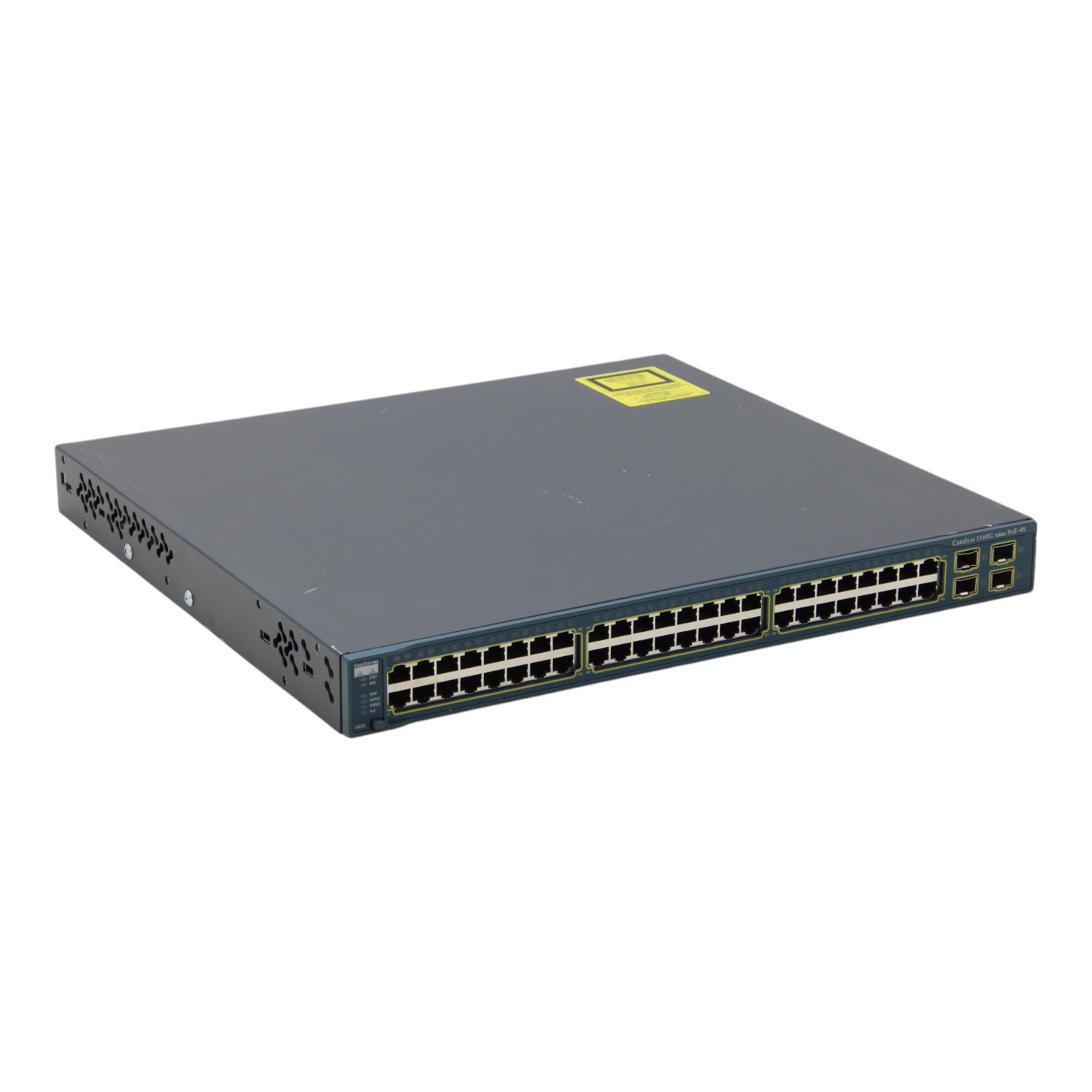 Cisco Catalyst WS-C3560G-48PS-E 48-Port RJ-45 PoE 4x SFP Managed Layer 3 Switch