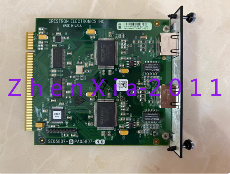 1PC used Crestron C2ENET-2 Dual-Port Network Card