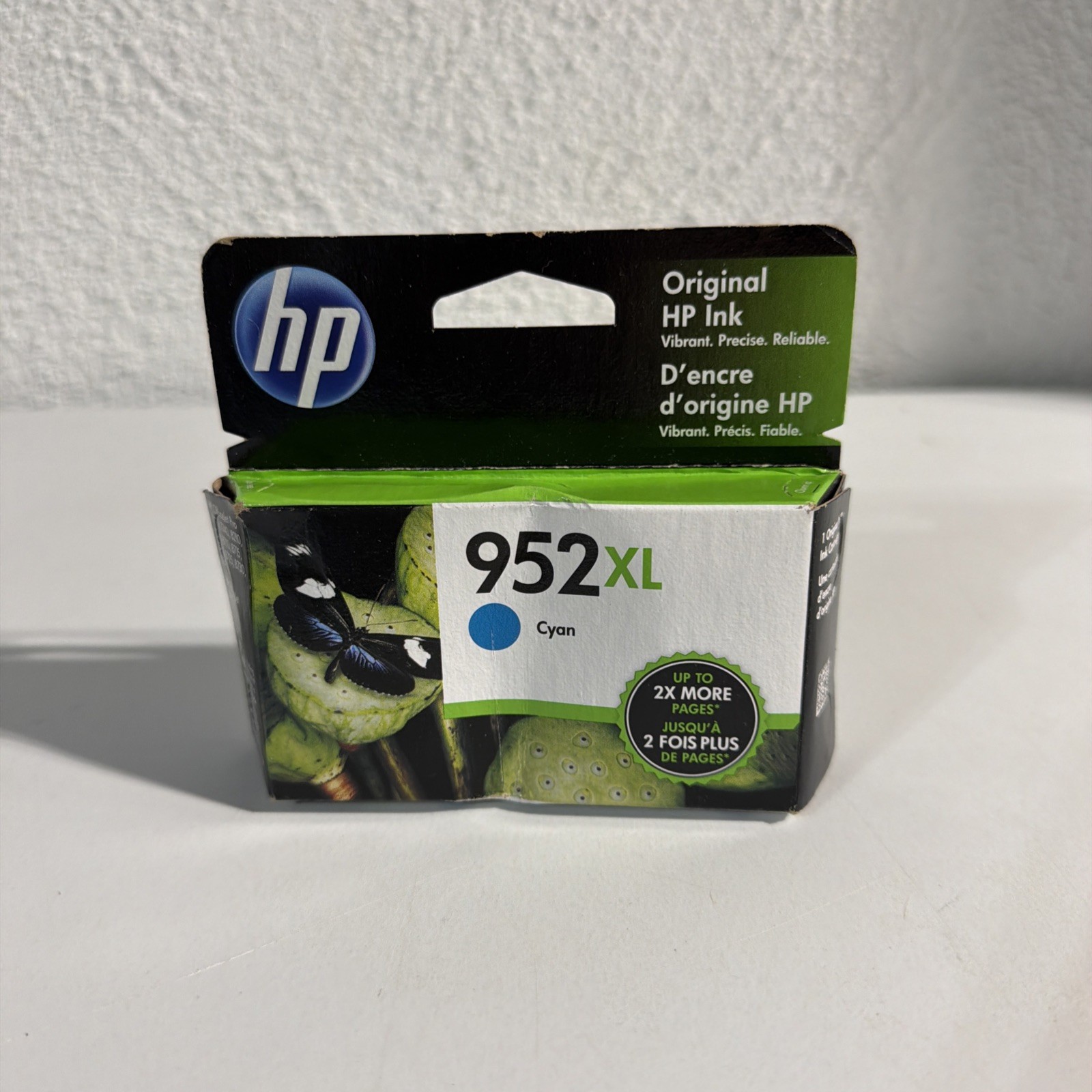 Genuine HP 952XL Cyan High Yield Ink Cartridge (L0S61AN) Exp. 08/21