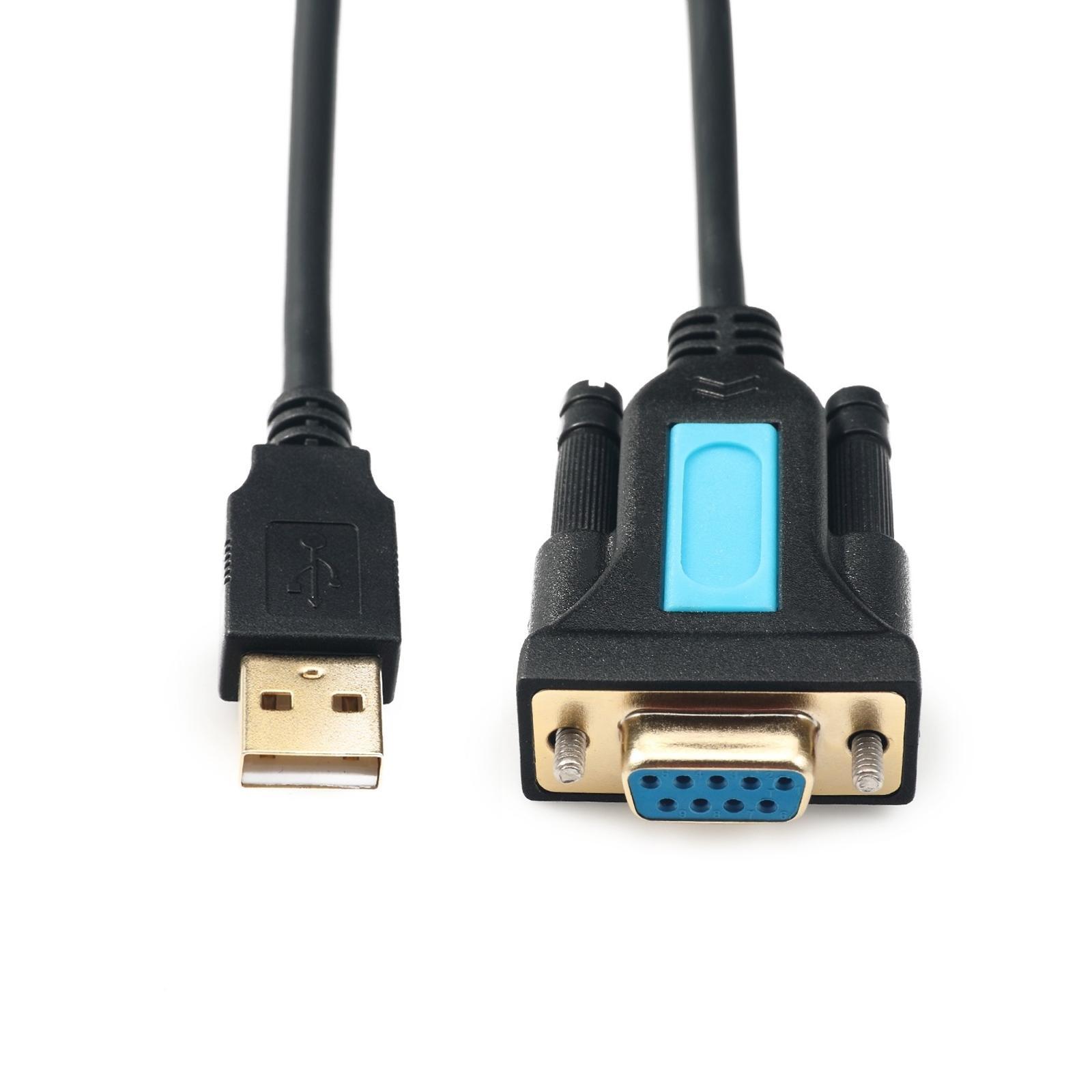 USB to RS232 Adapter with PL2303 Chip USB2.0 Male to RS232 Female Cable C
