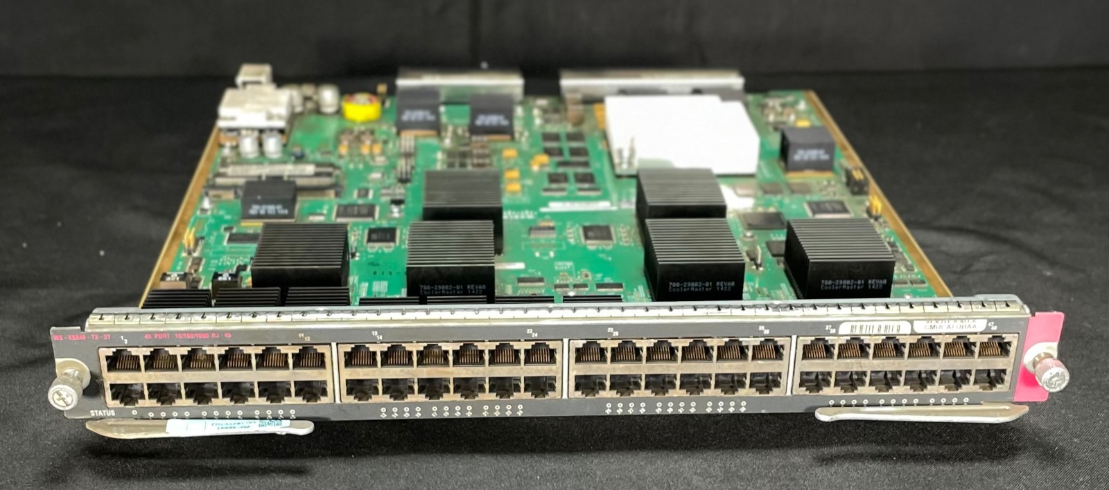 Cisco WS-X6848-TX-2T 48 Port Gigabit Ethernet Line Card