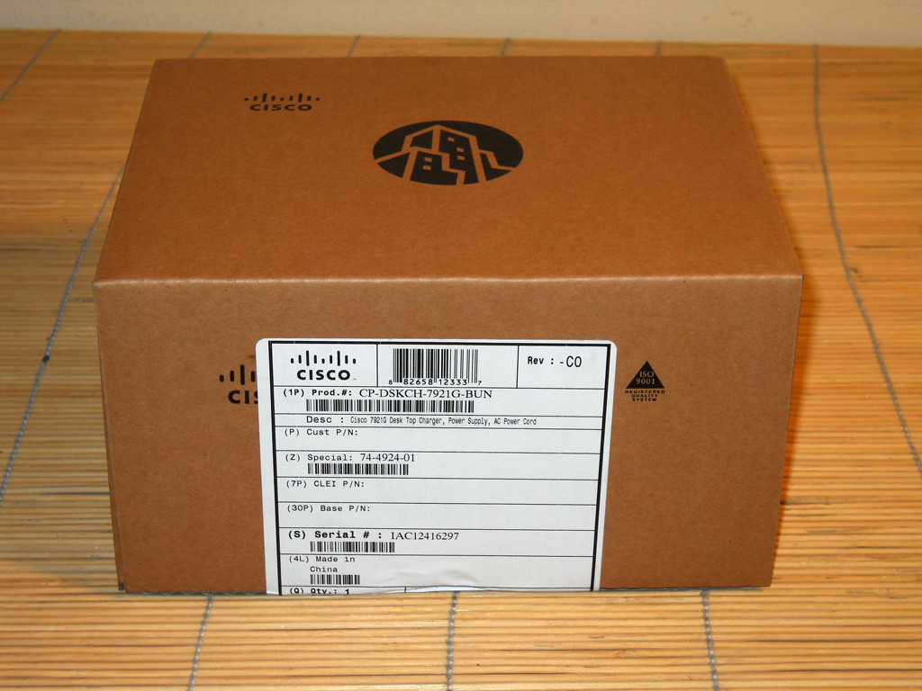 NEW Cisco CP-DSKCH-7921G-BUN Desktop Charging Stand Charger NEW UNOPENED