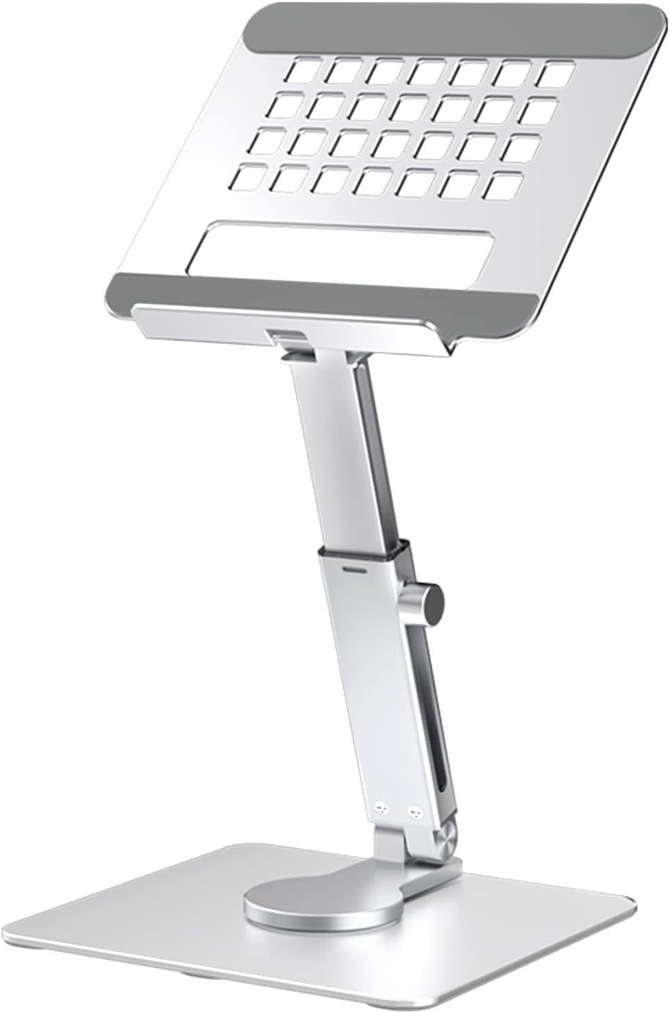 360° Adjustable Tablet Stand - Ergonomic Foldable Holder for iPad 10.2-12.9”,...