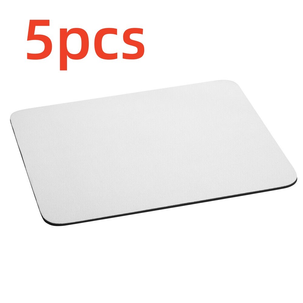 5Pcs Blank Rubber Mousepad for Sublimation Heat Transfer Printing 8.3" x 10.2" 