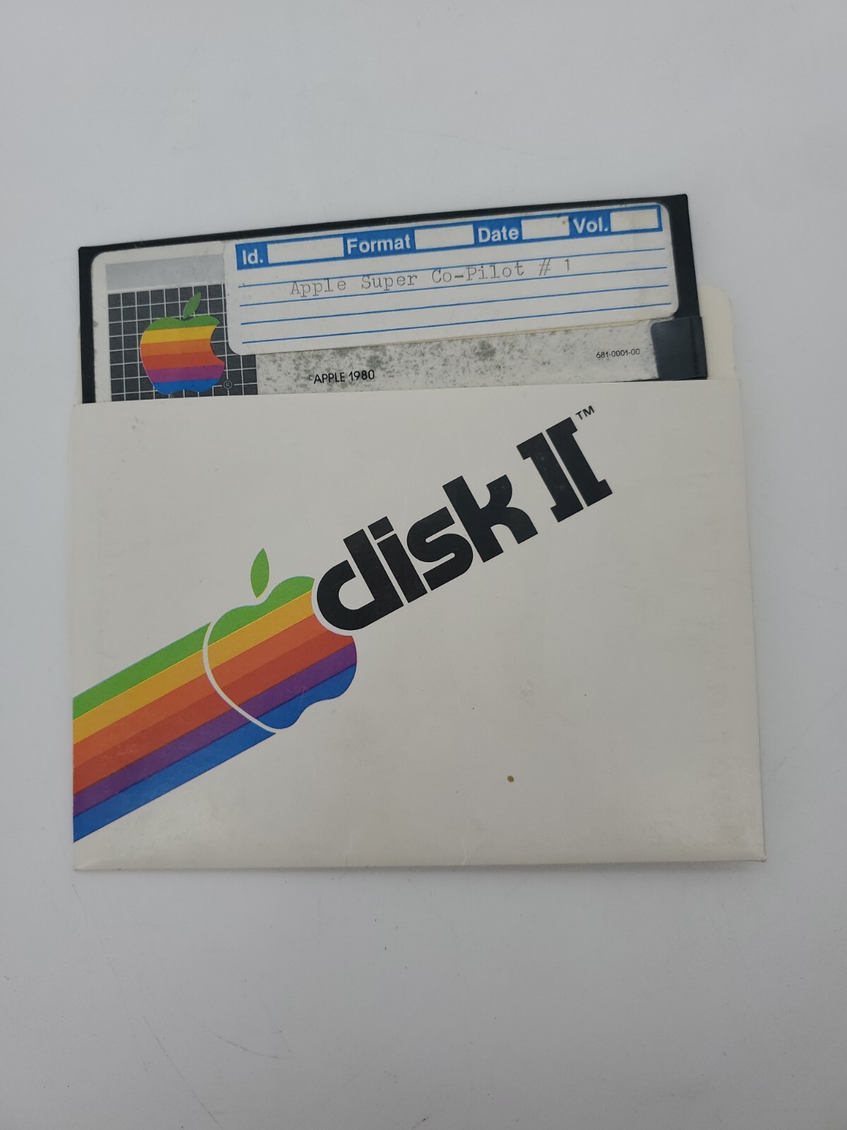 Vintage Apple 2  Apple Super Co-Pilot  #1 & 2 5.25 Floppy