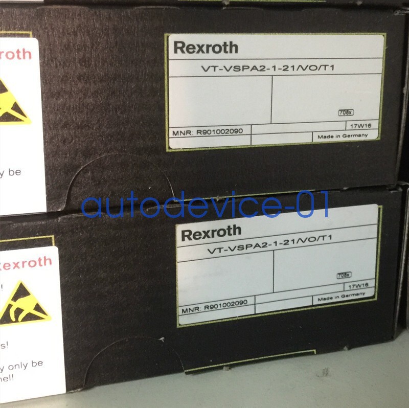 New Rexroth amplifier R901002090 VT-VSPA2-1-21/V0/T1 Fast Shipping DHL/FedEx