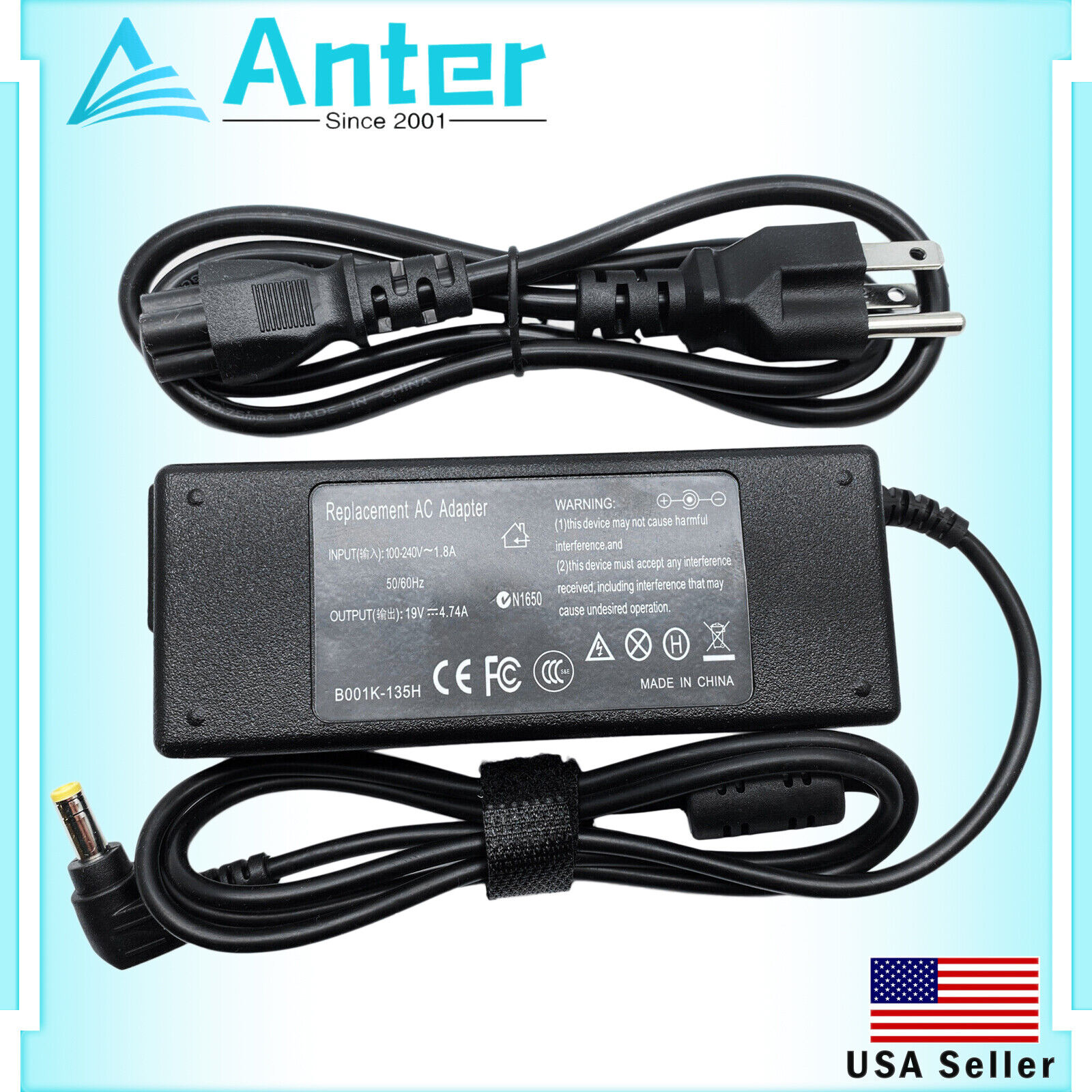 For PACKARD BELL ONETWO M3700 All-in-one Desktop Charger Power Supply Adapter