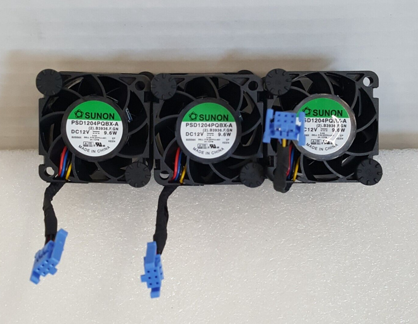 LOT OF 3 Genuine OEM Dell Poweredge R240 R250 R340 CPU Fan MR10W PSD1204PQBX-A