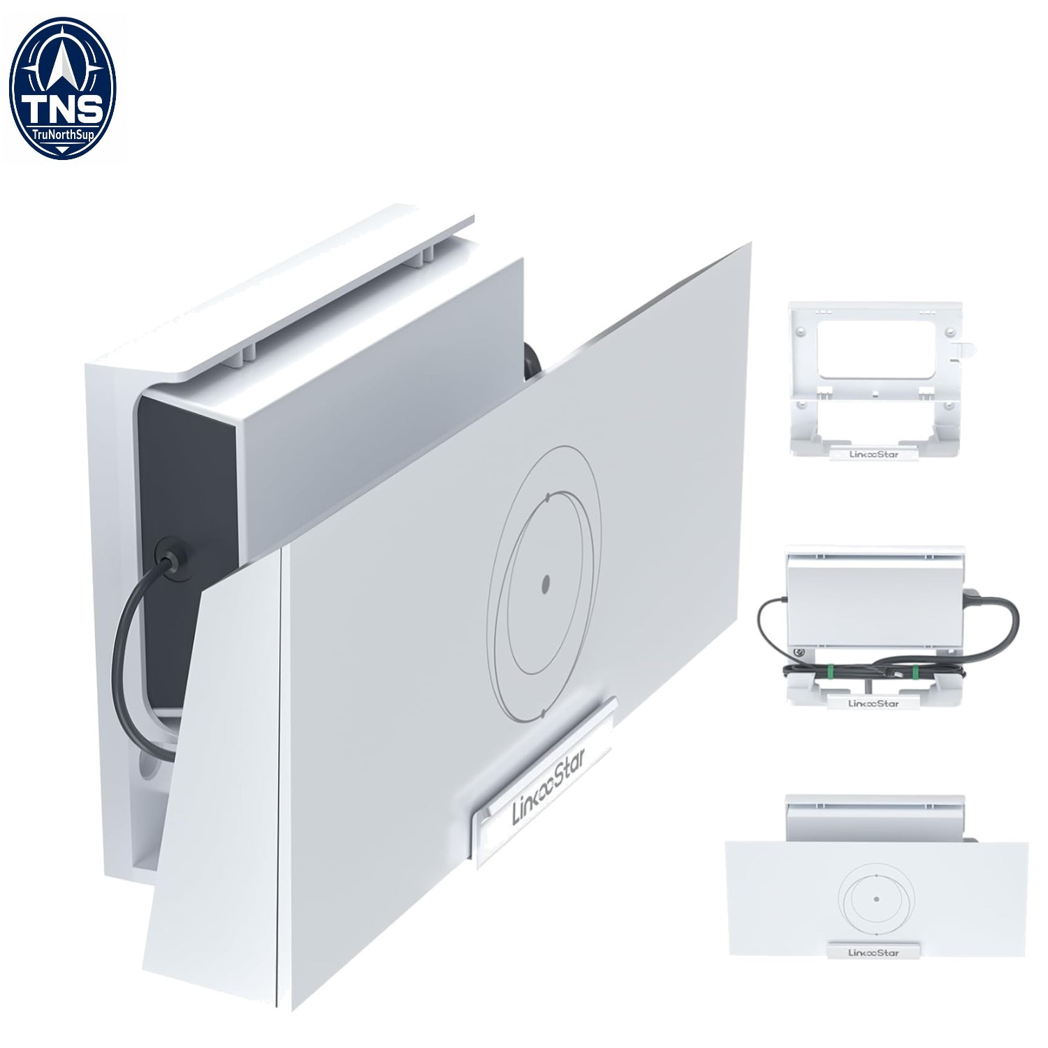 Starlink Gen 3 Router Mount 2-in-1 Wall & Desk Mount for Starlink V3/4X Power...