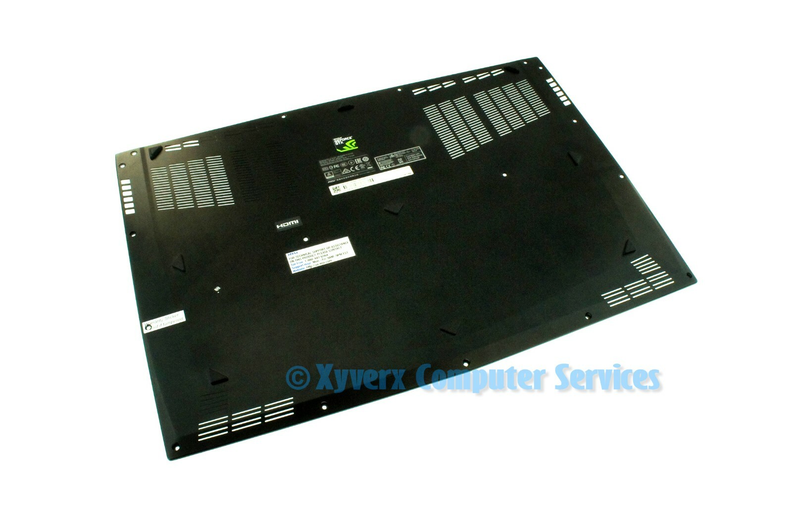 3077B1D213 GENUINE  MSI BASE COVER GS73VR 6RF STEALTH PRO MS-17B1 (GRD B)(BE75)