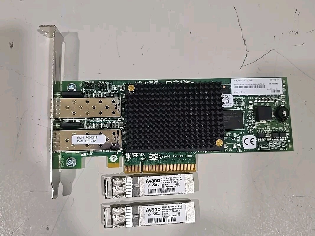 00JY848 Lenovo Emulex  Dual Port 