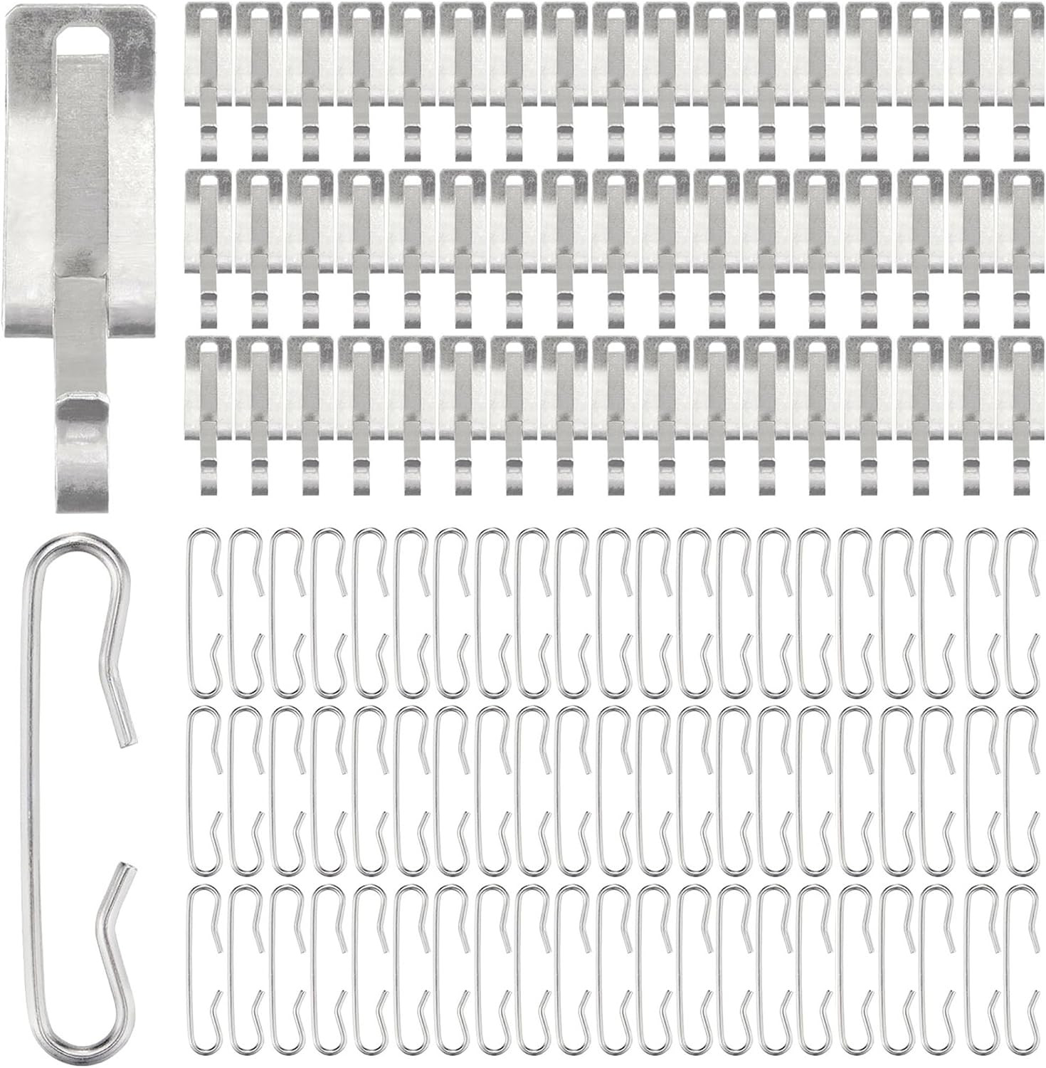 90pcs Heat Cable Roof Clips De Icing Cable Clips and Spacers Kit Roof Clips and