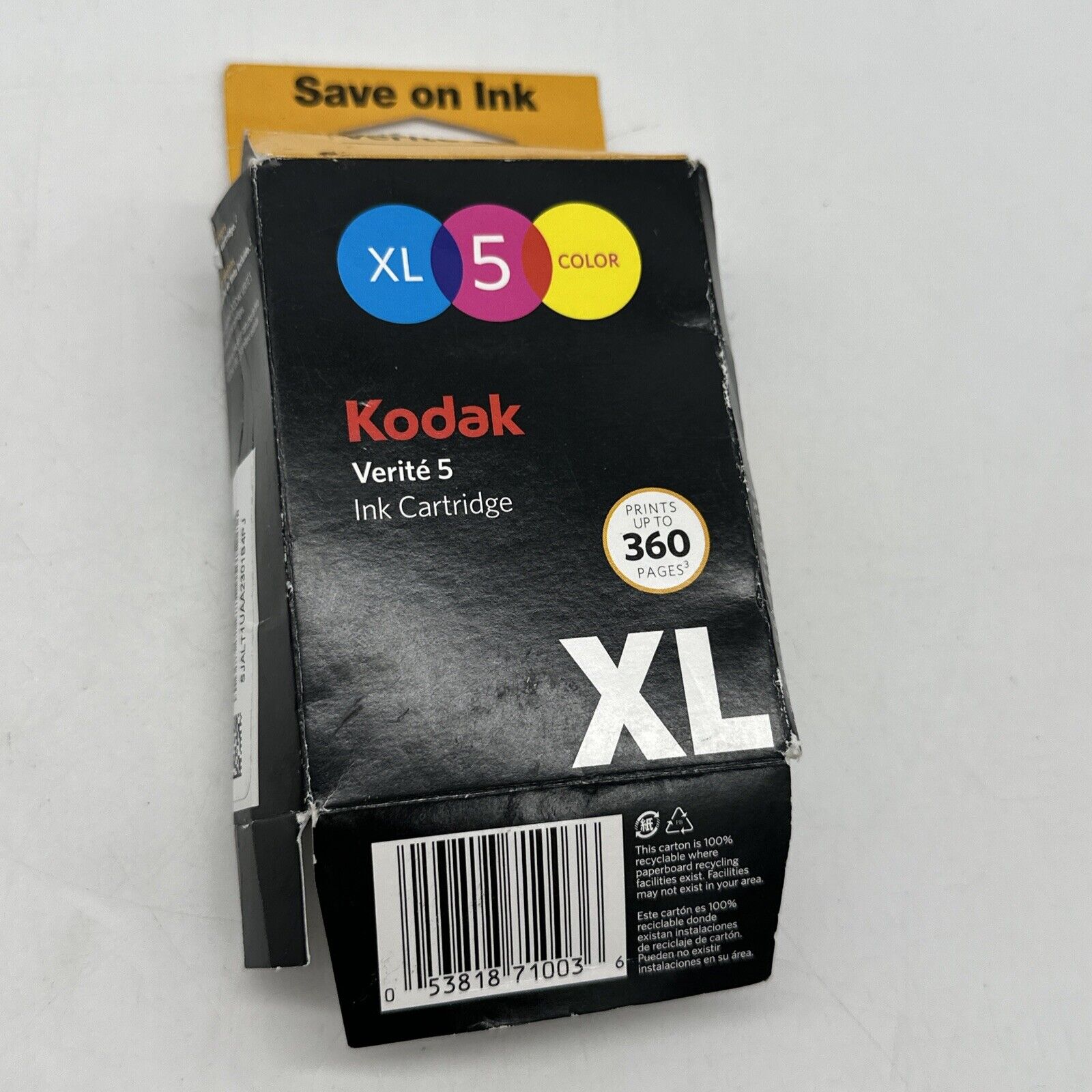 Genuine Kodak XL Color Ink Jet Printer Cartridge Altiua Verite 5 Series