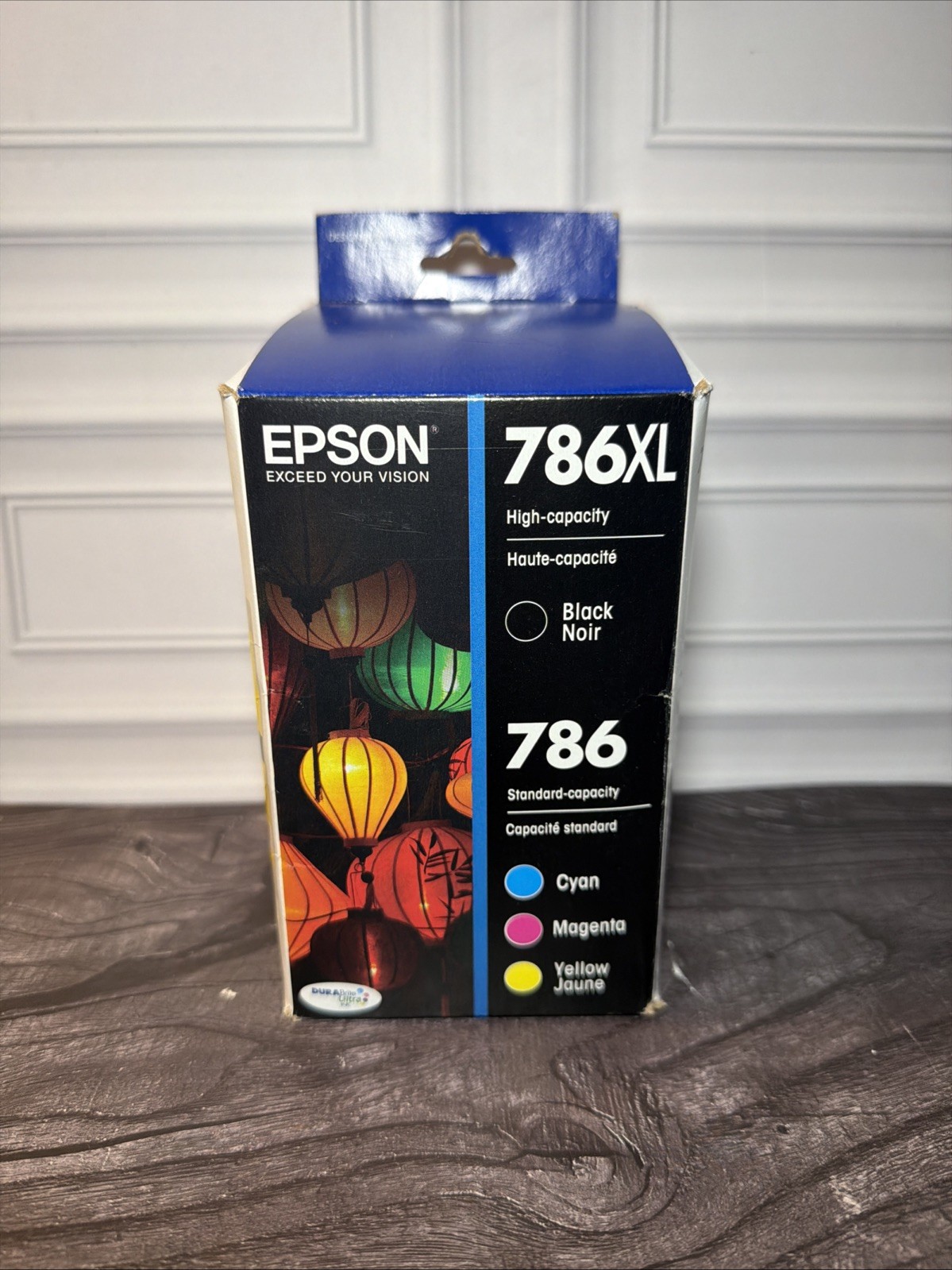 Epson 786XL Black 786 Cyan Magenta Yellow Ink Cartridges Combo Pack Box NEW 2026