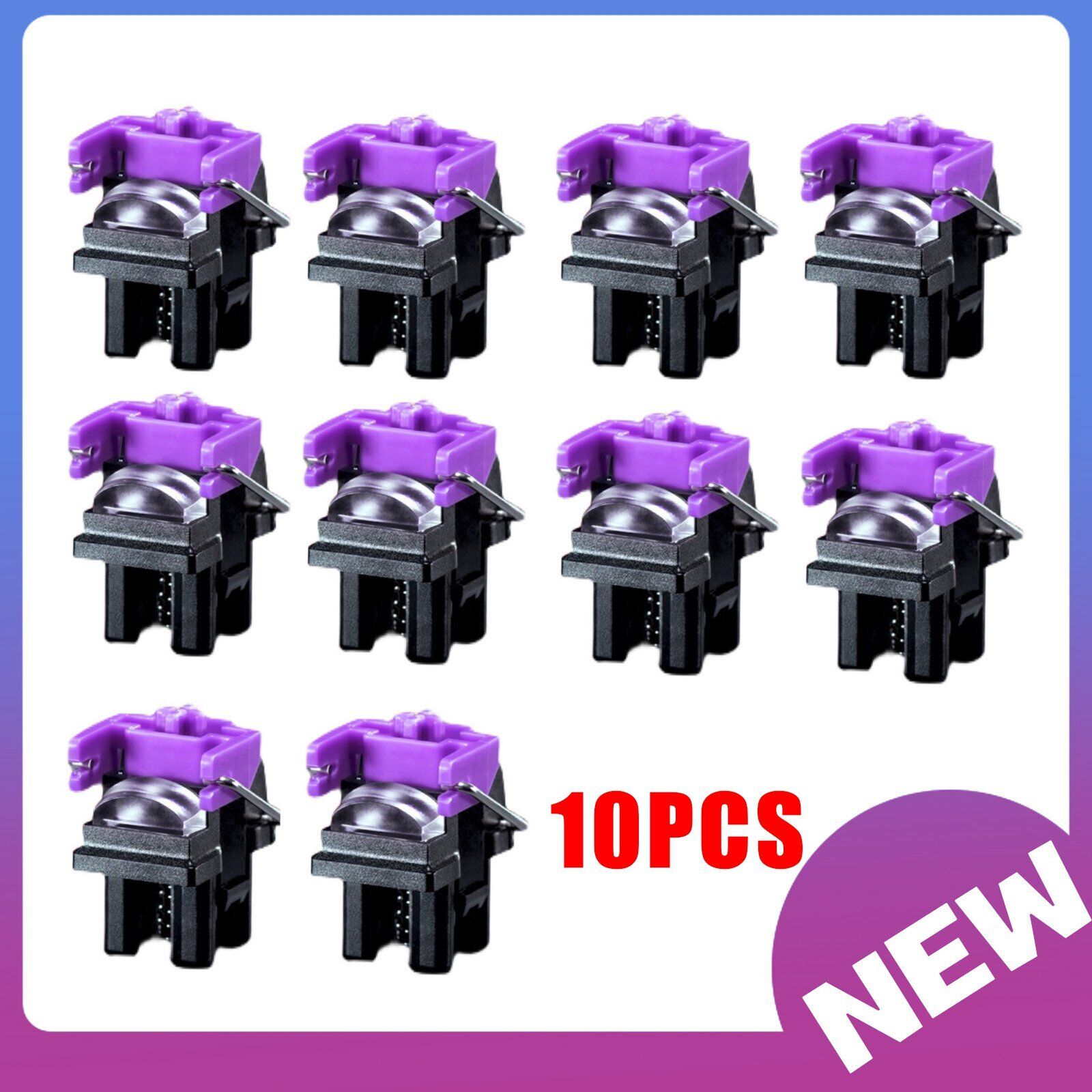 10 pcs For Razer Clicky Optical Purple Switch Kit Keyboard Replacement Accessory