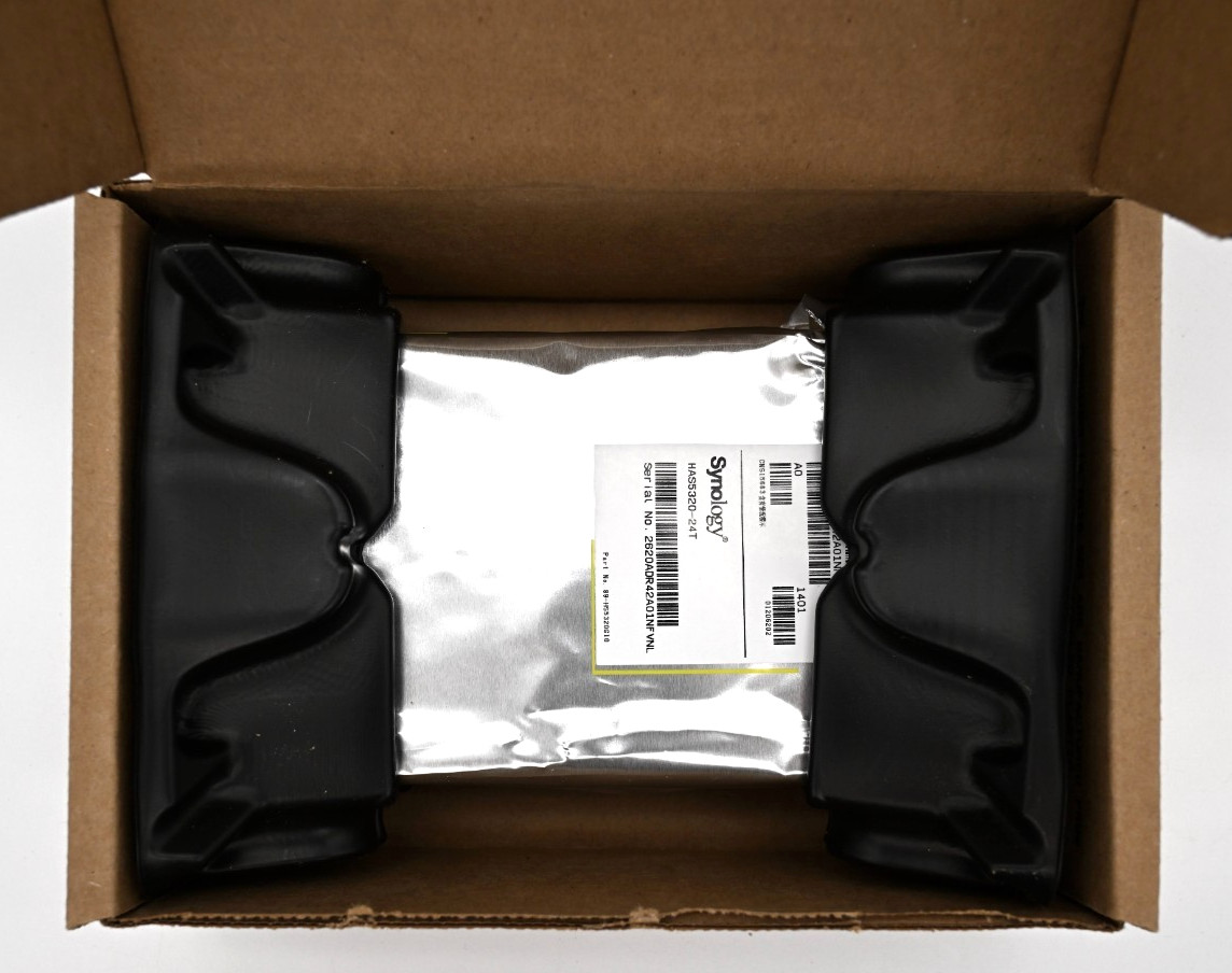 Synology HAS5320-24T 24TB 3.5" SAS 12Gb/s 7200RPM Enterprise NAS HDD Open Box