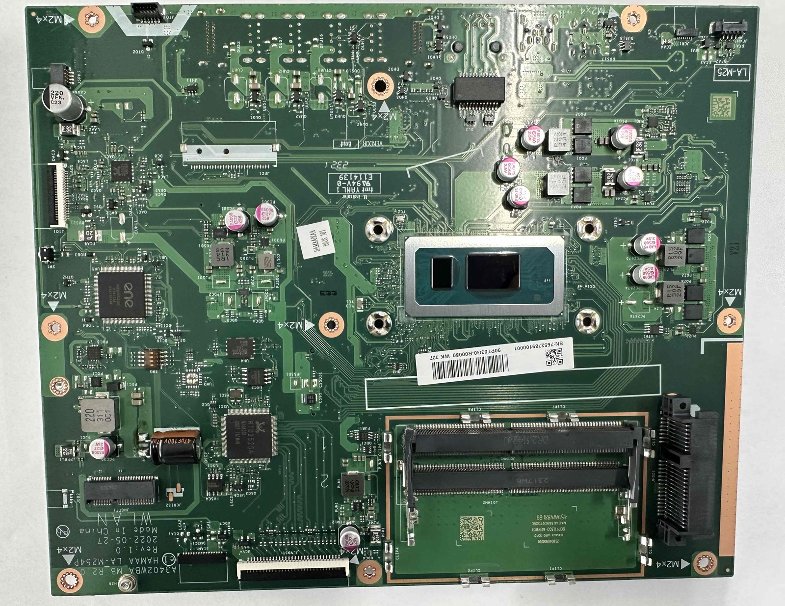 A3402WBA For ASUS VIVO A3202WBA PENTIUM 8505 CORE I5-1235U I7-1255U MOTHERBOARD