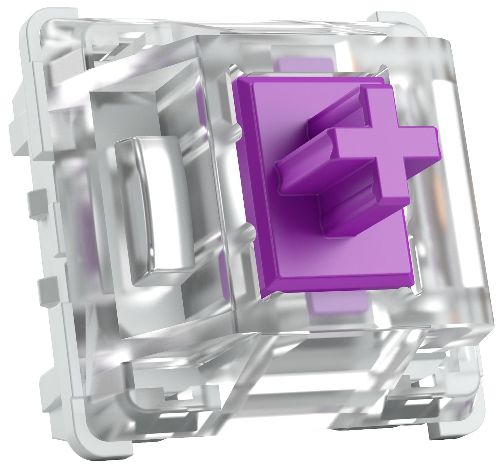 Kailh Purple Mechanical Keyboard Switches Tactile 120-Pack for Custom Keyboar...