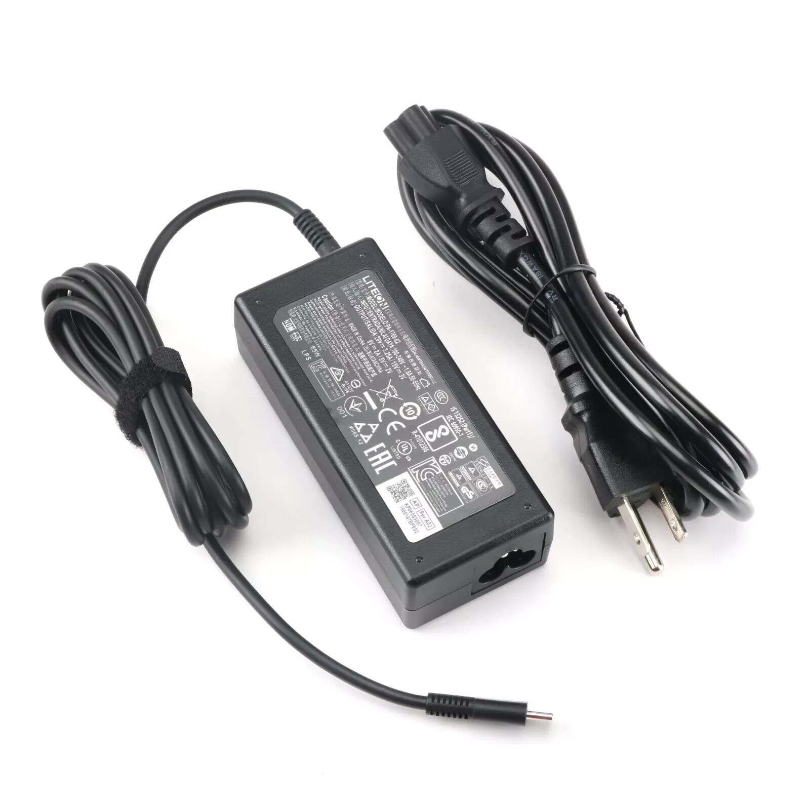 Genuine 65W Type-C USB-C Charger For  Acer Chromebook Spin 11 13 R13 15 311 315