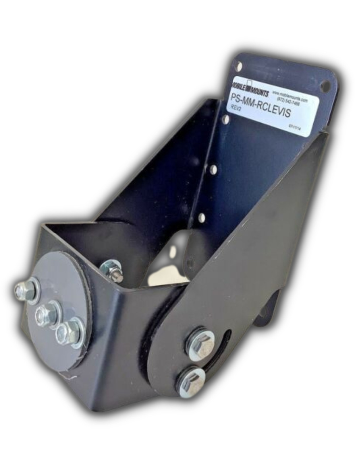 Mobile Mount PS-MM-RCLEVIS Cradle Tablet Mount Bracket fits Gamber Johnson Pole