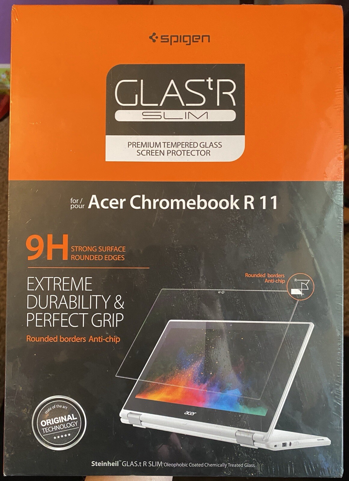 Spigen Acer Chromebook R 11 GLAStR SLIM 9H Tempered Glass Screen Protector NEW