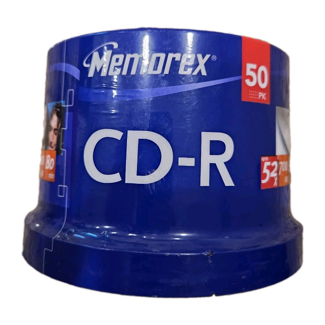 MEMOREX Music CD-R 50 PK pack Spindle 52X 700MB 80min Blank CD BRAND NEW SEALED