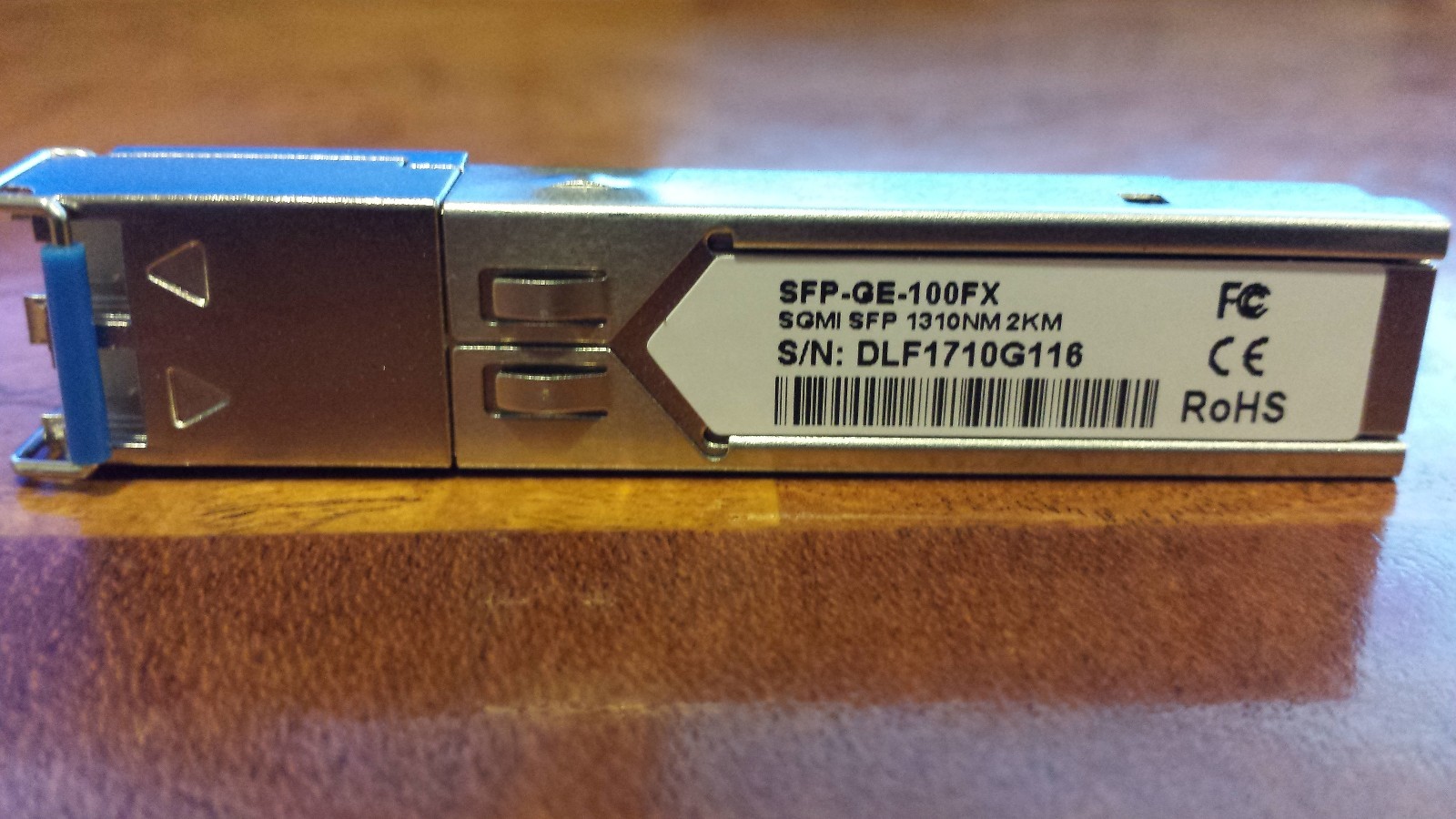 New GLC-GE-100FX Cisco Compatible 100BASE-FX SFP Transceiver