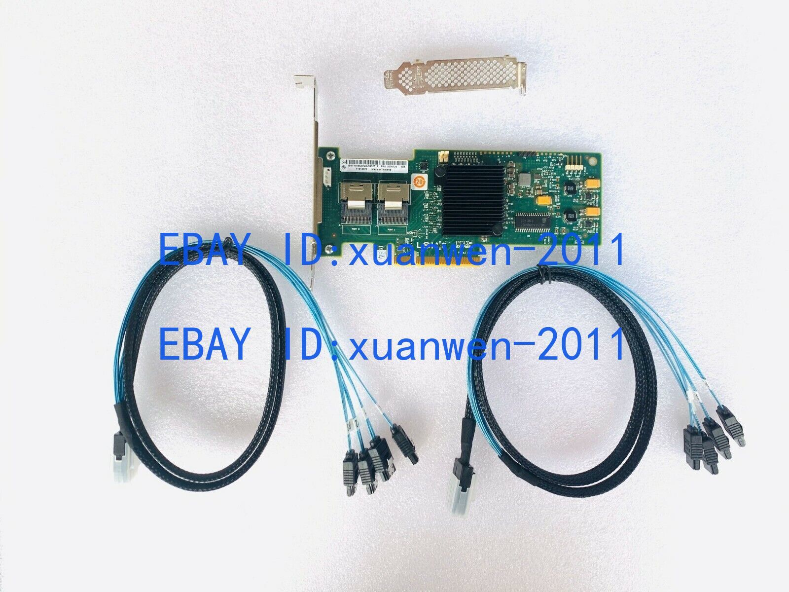 LSI 9240-8i 6Gbps SAS HBA FW:P20 9211-8i IT Mode ZFS FreeNAS unRAID 2* SFF SATA