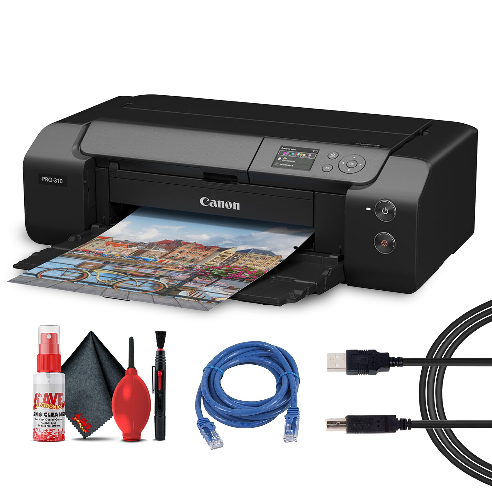 Canon imagePROGRAF PRO-310 Wireless 13-Inch Photo Printer Bundle
