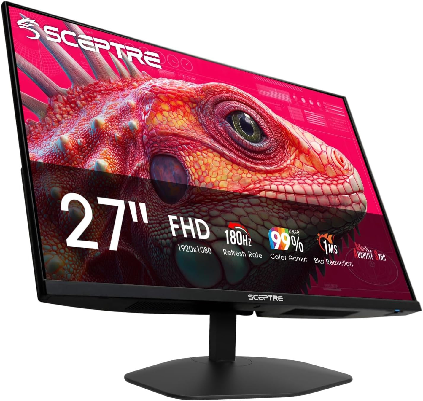 New  27-Inch Prime Gaming Monitor Displayport X2 180Hz HDMI X2 180Hz Build-In S