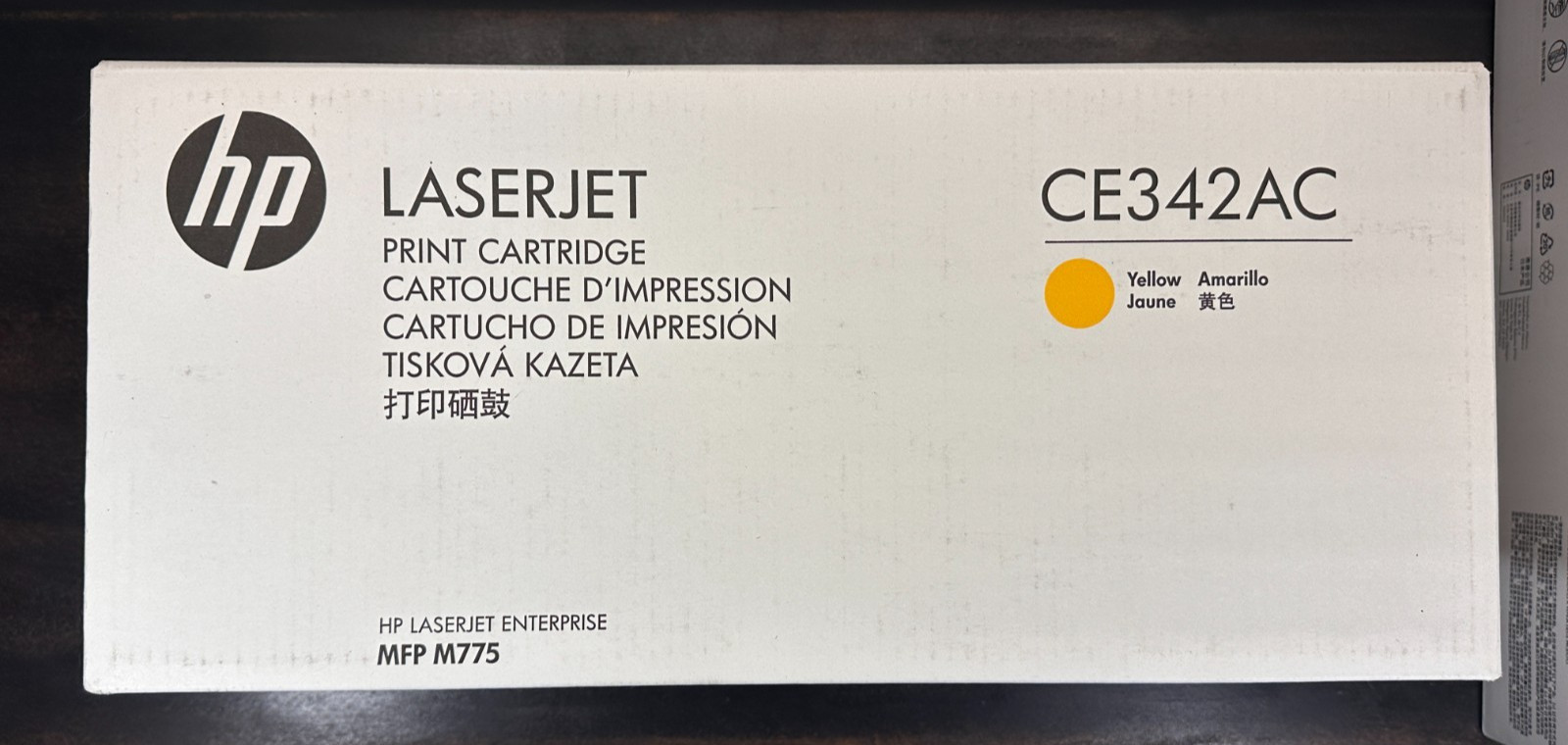 HP New Toner Ink LaserJet Print Cartridge CE342AC