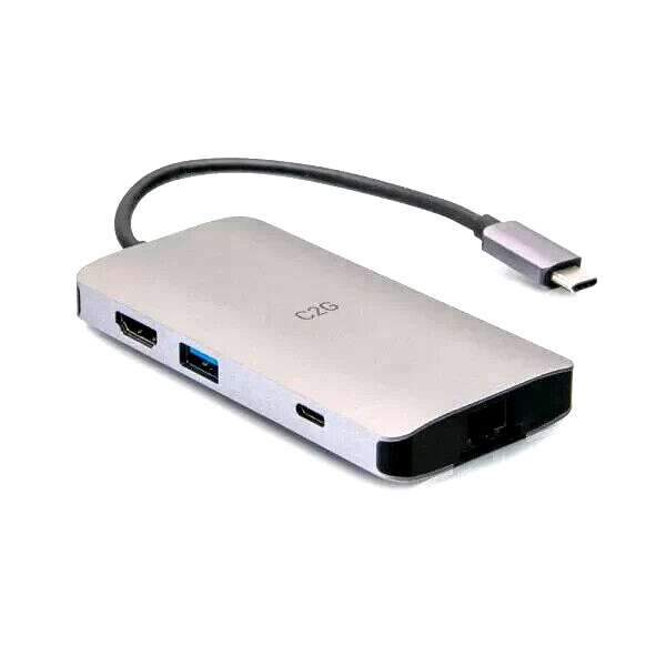 C2G 100W USB-C Mini Docking Station with HDMI, USB-A, Ethernet