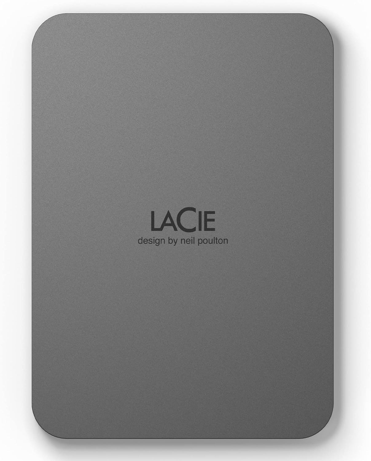 LaCie Mobile Drive Secure STLR5000400 5TB USB-C Portable Hard Drive Space Grey