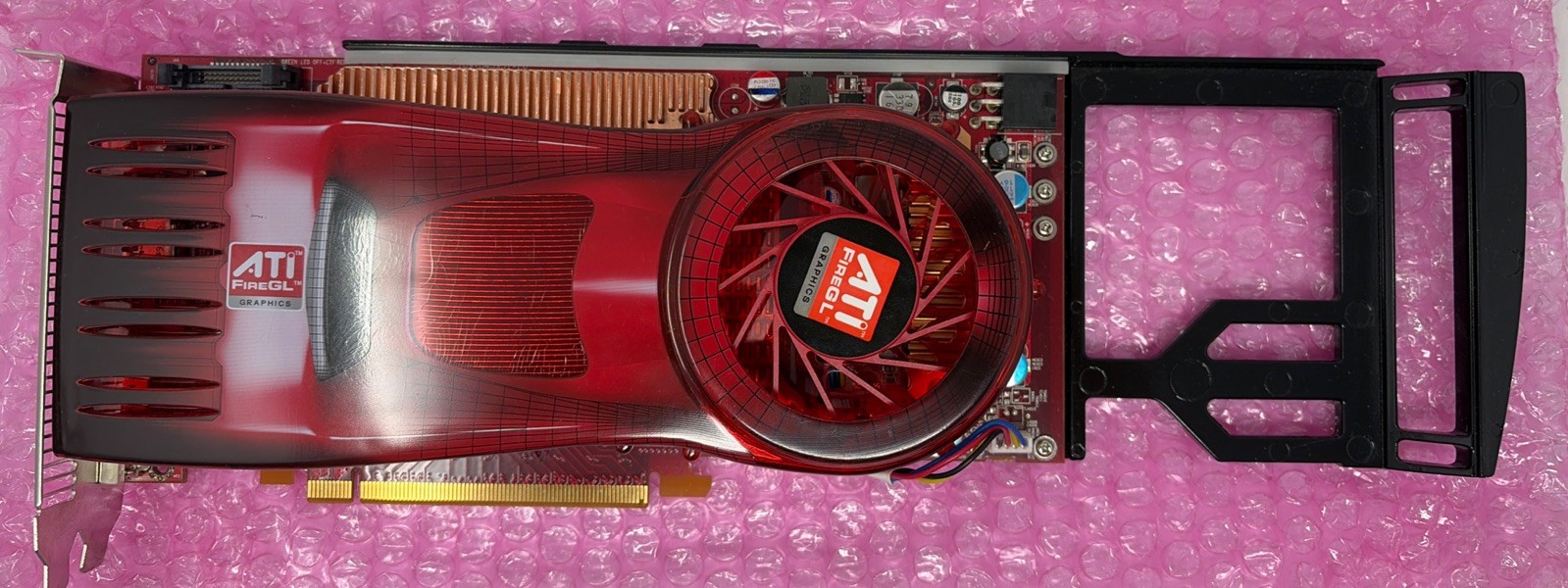 Ati FireGL V7700 512MB PCIe DVI DP S.VIDEO 6PIN Works Great  NOS