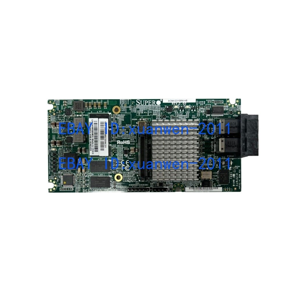 AOM-S3108M-H8 SUPERMICRO 8-PORT 12GB SAS INTERNAL RAID ADAPTER