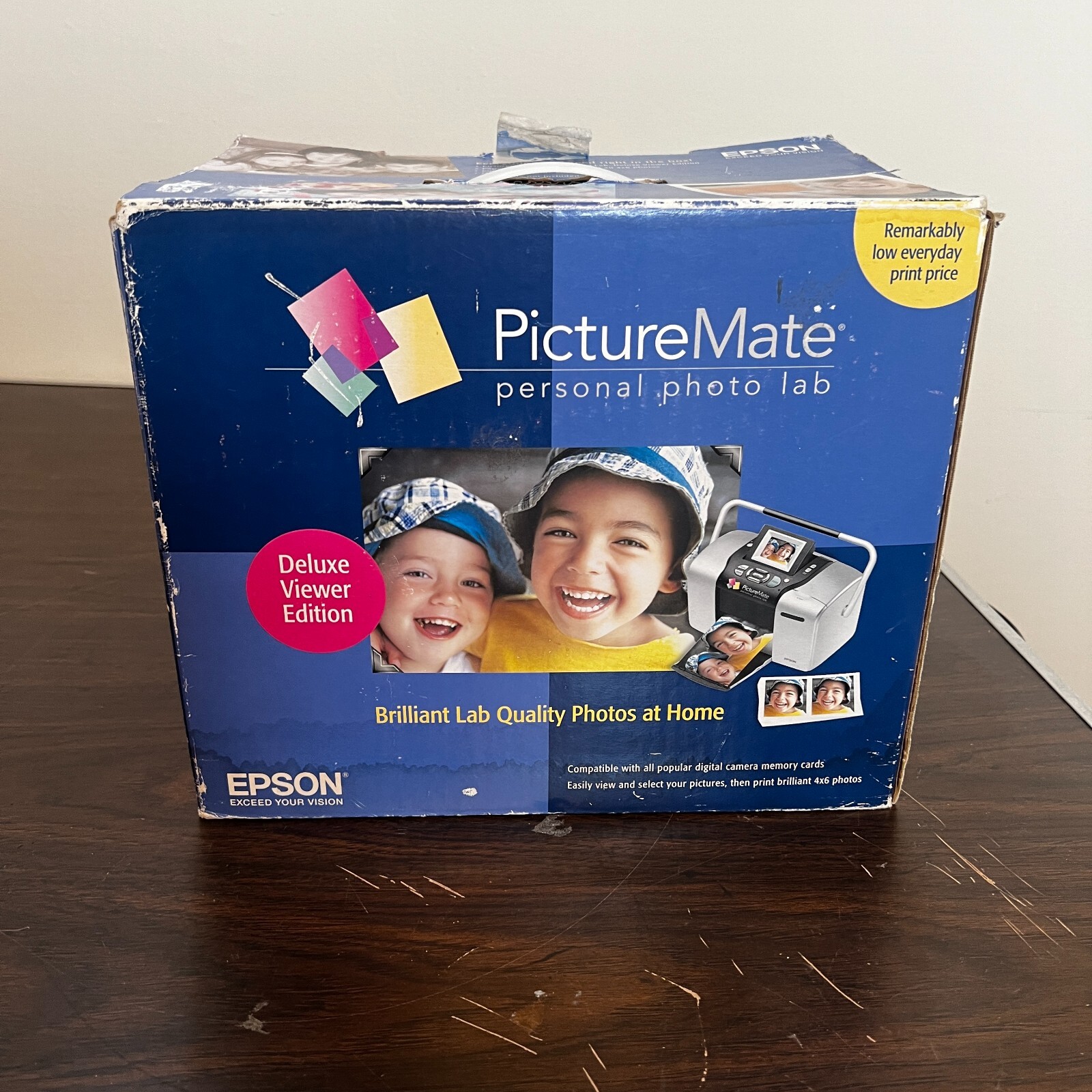 Epson PictureMate Deluxe Viewer Personal Photo Lab Printer Excellent