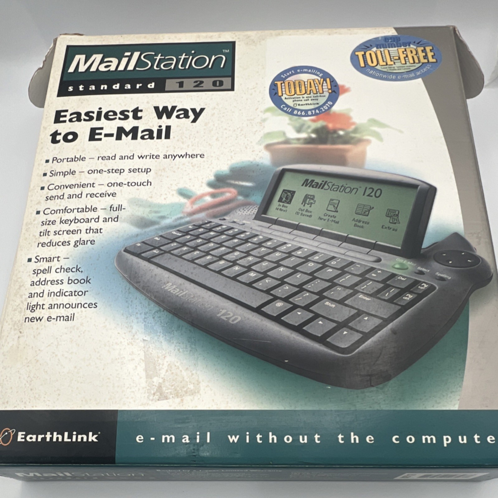 CIDCO MailStation 120 Vintage Home Computer Email Terminal DET2 Model MPN DET2