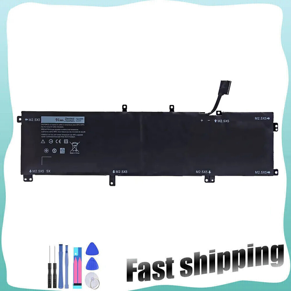 New 91Wh Battery For Dell XPS 15 9530 Precision M3800 245RR T0TRM H76MV 7D1WJ
