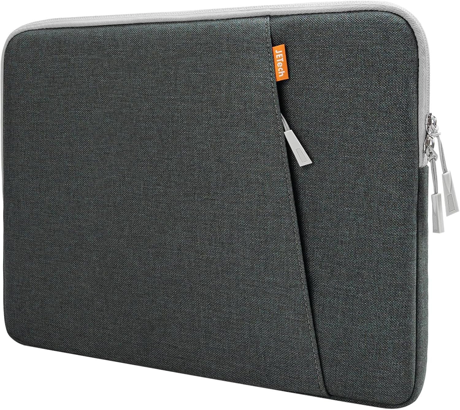 Laptop Sleeve for 13-14 Inch Devices, Dark Grey - Perfect for Your Laptop