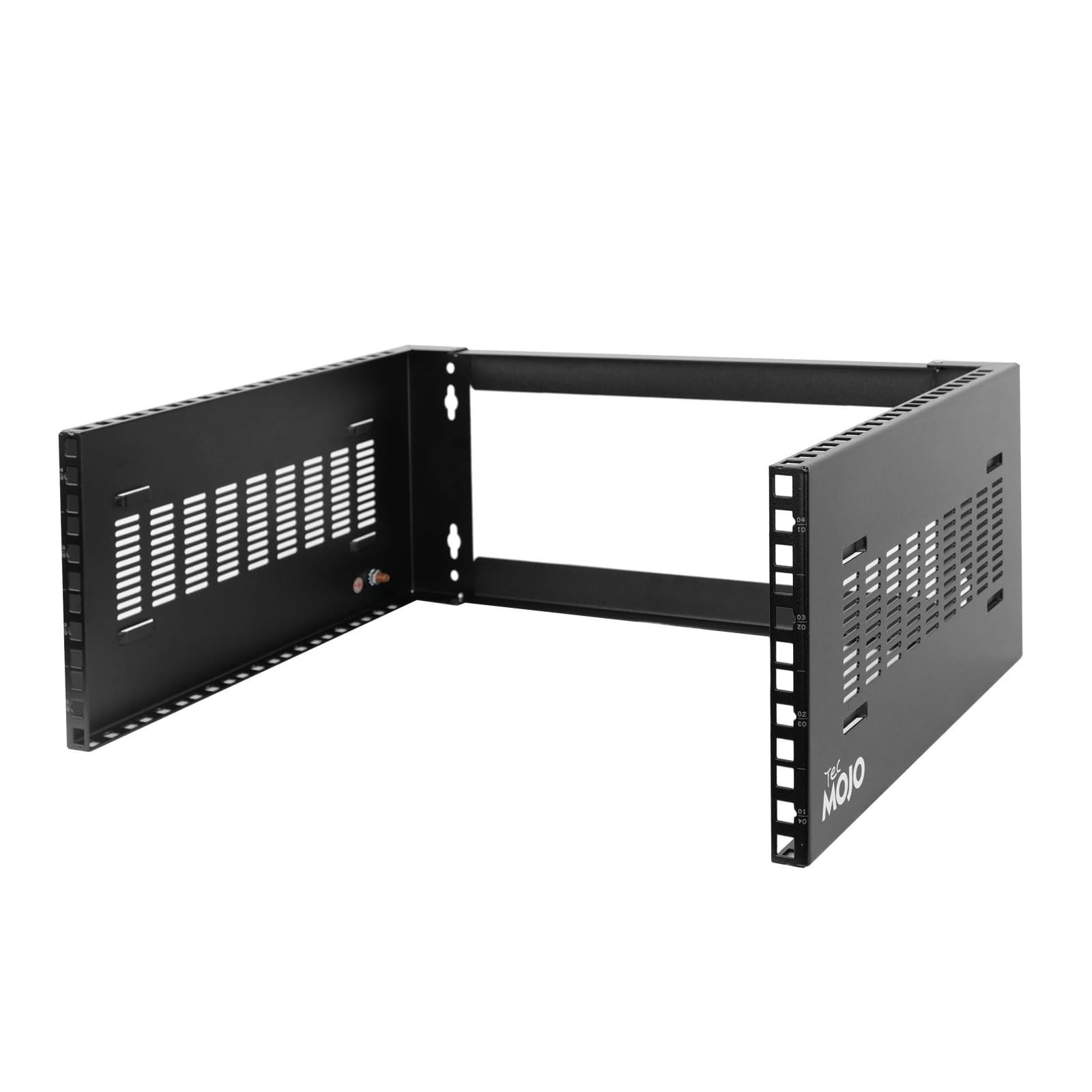 Tecmojo 4U Wall Mount Rack,4U Rack 14 inch Depth,19" Network Rack for Shallow...
