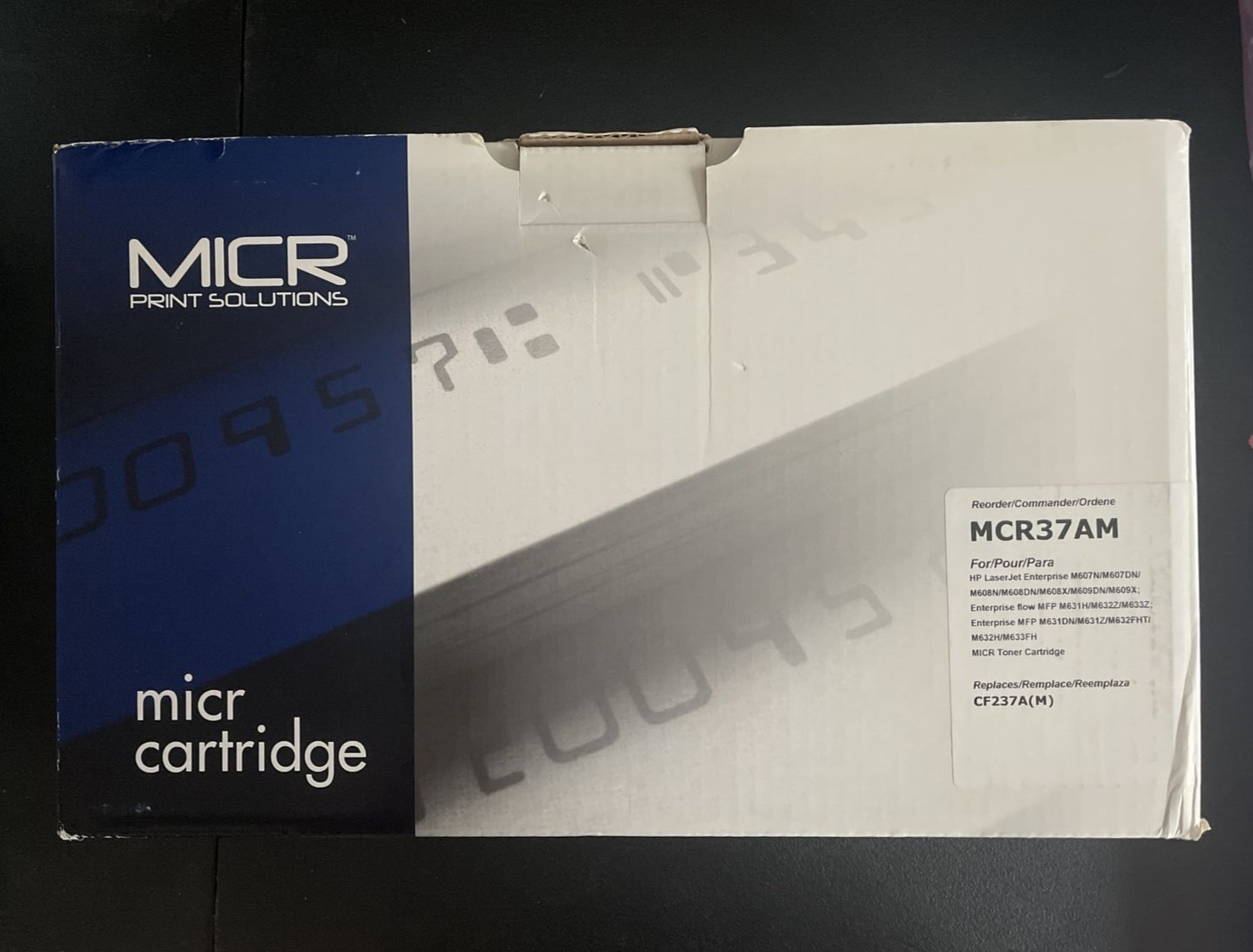 MICR Print Solutions Toner Cartridge MCR37AM