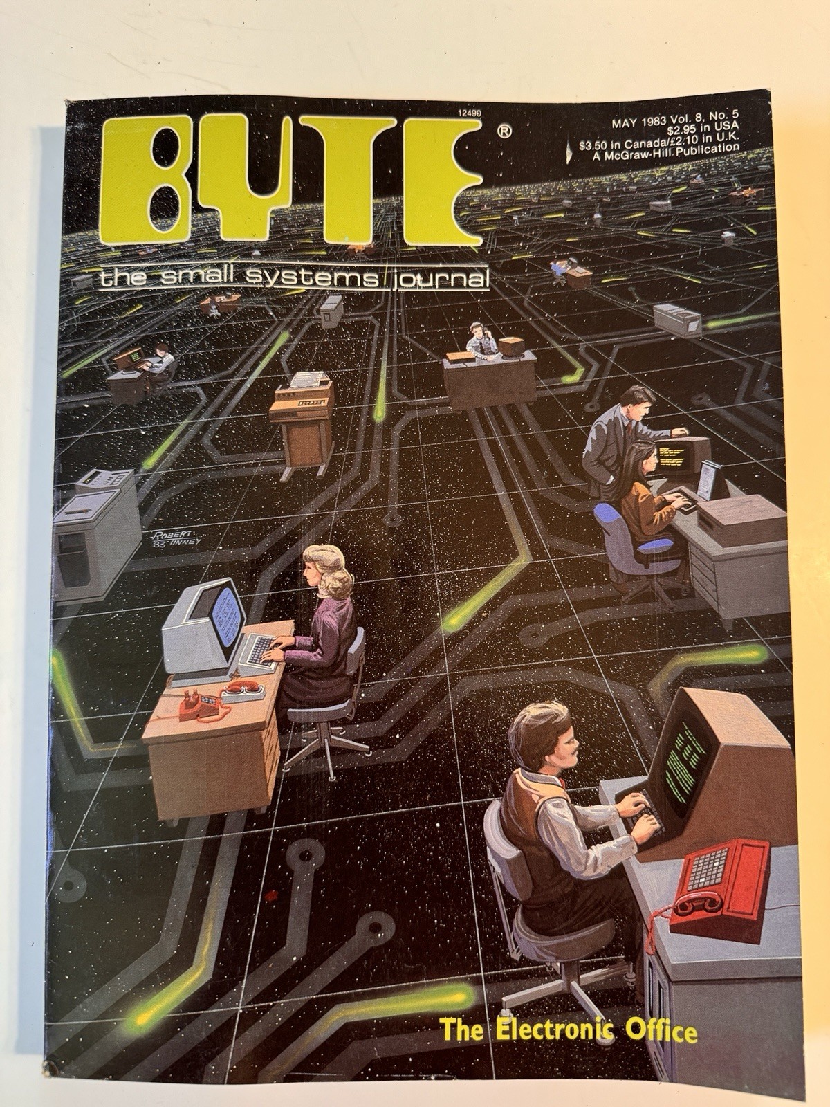 BYTE Small Systems Journal Vol 8 No 5 May 1983 VTG Computer Magazine MS-DOS ads