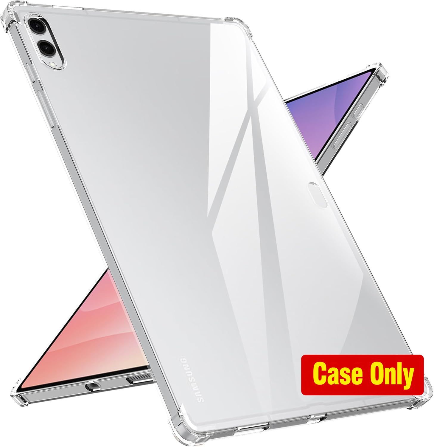 Clear TPU Shockproof Case for Samsung Galaxy Tab S11 Ultra 14.6, Flexible Design