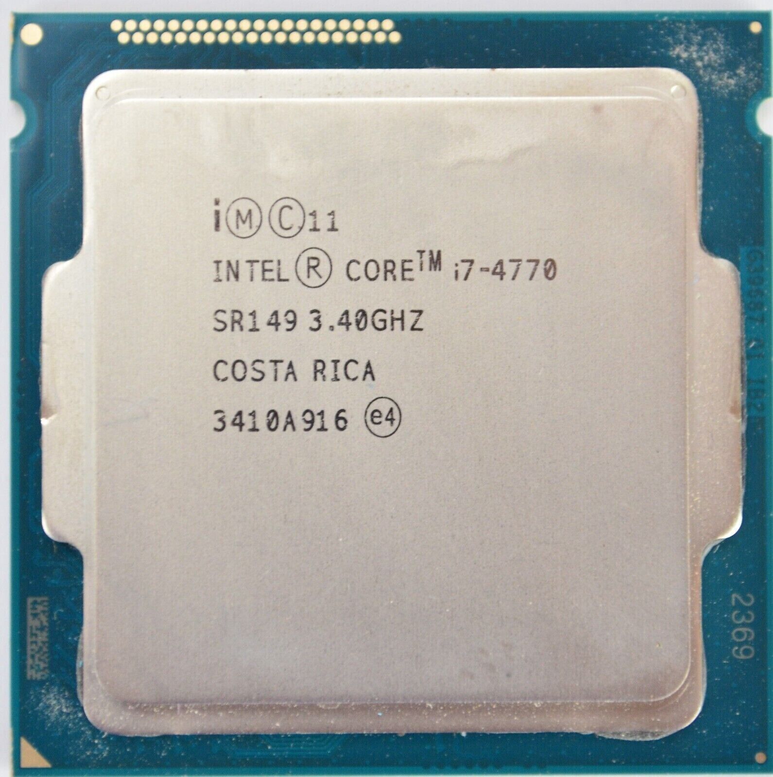 Intel Core I7-4770 3.40GHz SR149 Processor